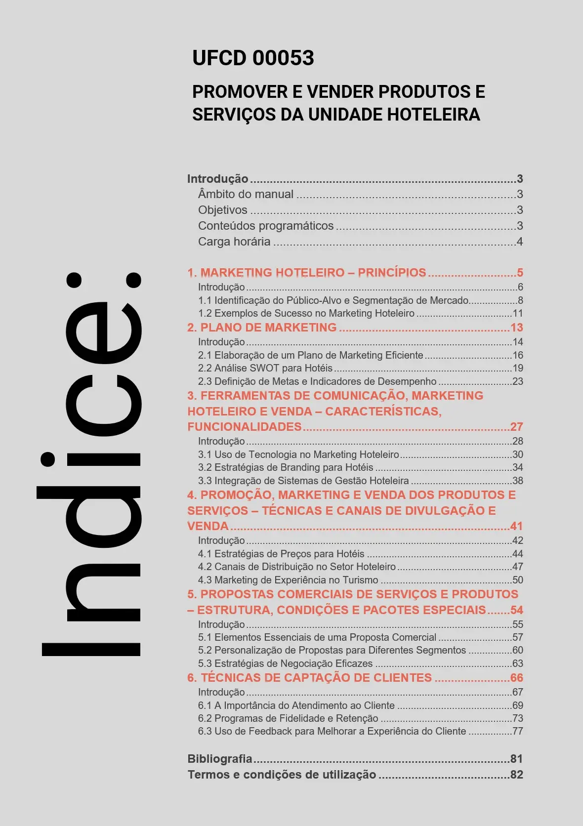 Índice UFCD 00053